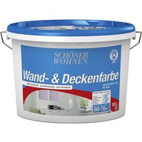 SCHÖNER WOHNEN FARBE Wand- und Deckenfarbe »Wand- & Deckenfarbe«, Weiß, matt - weiss SCHÖNER WOHNEN FARBE Wand- und Deckenfarbe »Wand- & Deckenfarbe«, Weiß, matt - weiss von SCHÖNER WOHNEN FARBE
