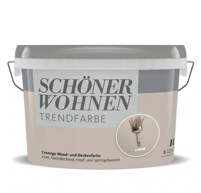 SCHÖNER WOHNEN FARBE Wandfarbe SW Trend Wandfarbe matt 1,0L cosy 8574 von SCHÖNER WOHNEN FARBE