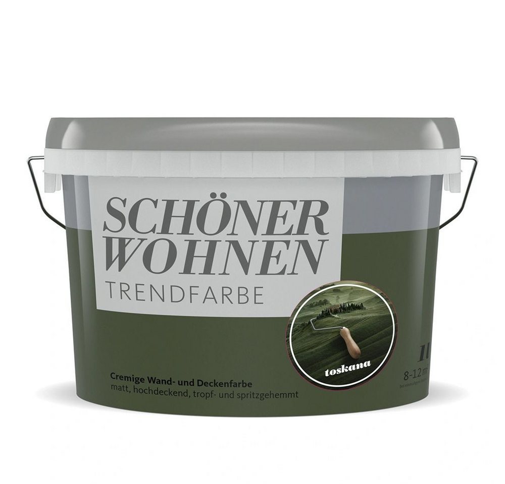 SCHÖNER WOHNEN FARBE Wandfarbe SW Trend Wandfarbe matt 1,0L toskana 6428 SCHÖNER WOHNEN FARBE Wandfarbe SW Trend Wandfarbe matt 1,0L toskana 6428 von SCHÖNER WOHNEN FARBE