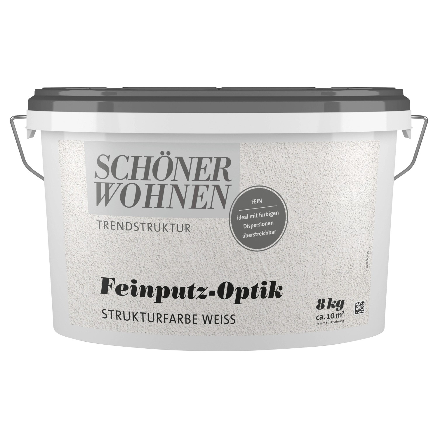 Schöner Wohnen Feinputz-Optik fein Weiß 8 kg von SCHÖNER WOHNEN-Farbe