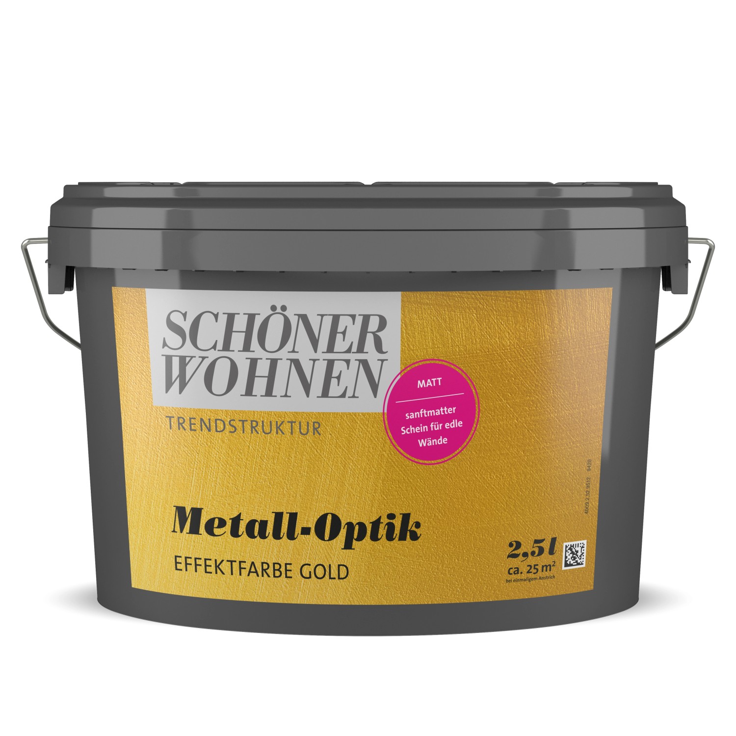 Schöner Wohnen Metall-Optik matt Gold 1 l von SCHÖNER WOHNEN-Farbe