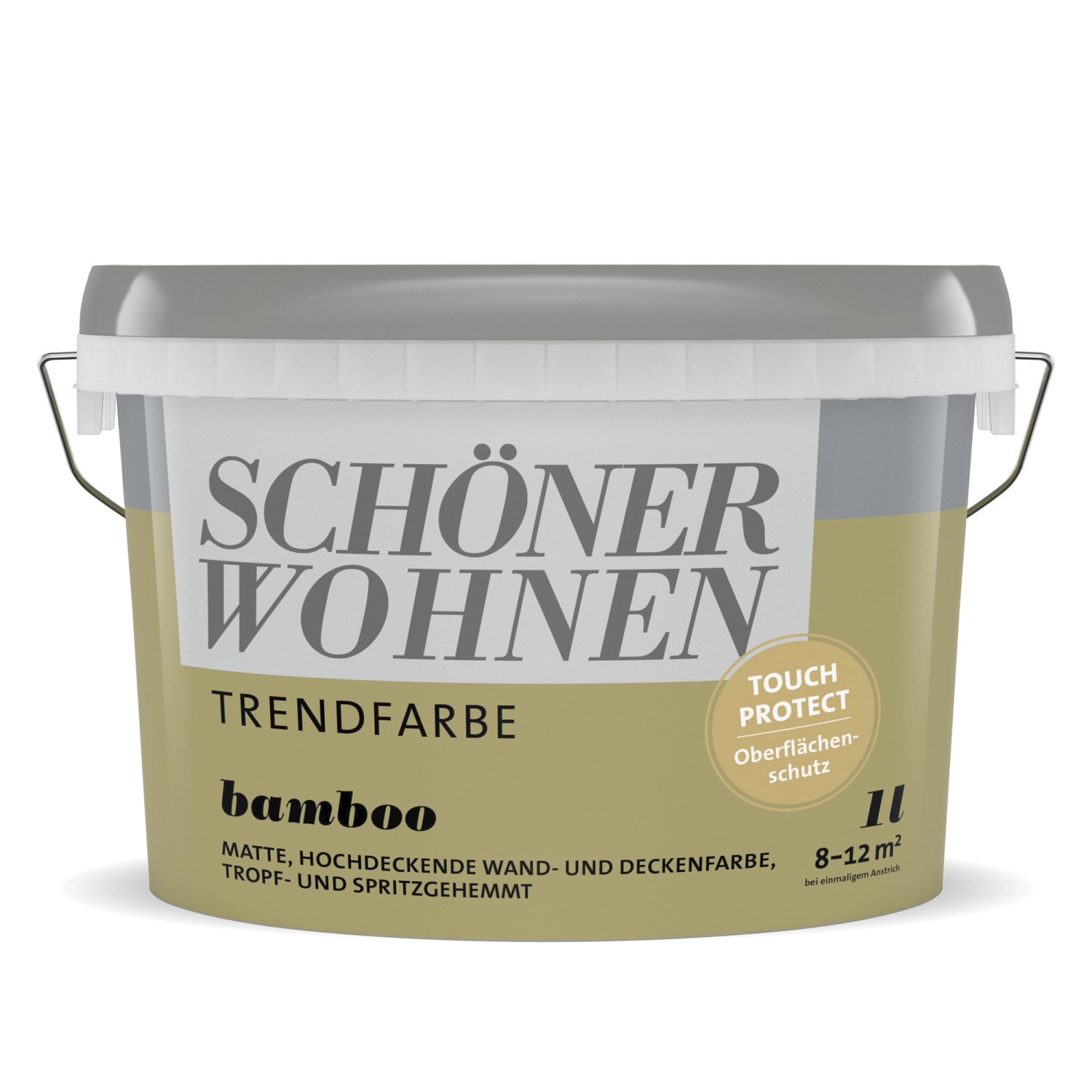 Schöner Wohnen Trendfarbe Bamboo matt 1 l von SCHÖNER WOHNEN-Farbe