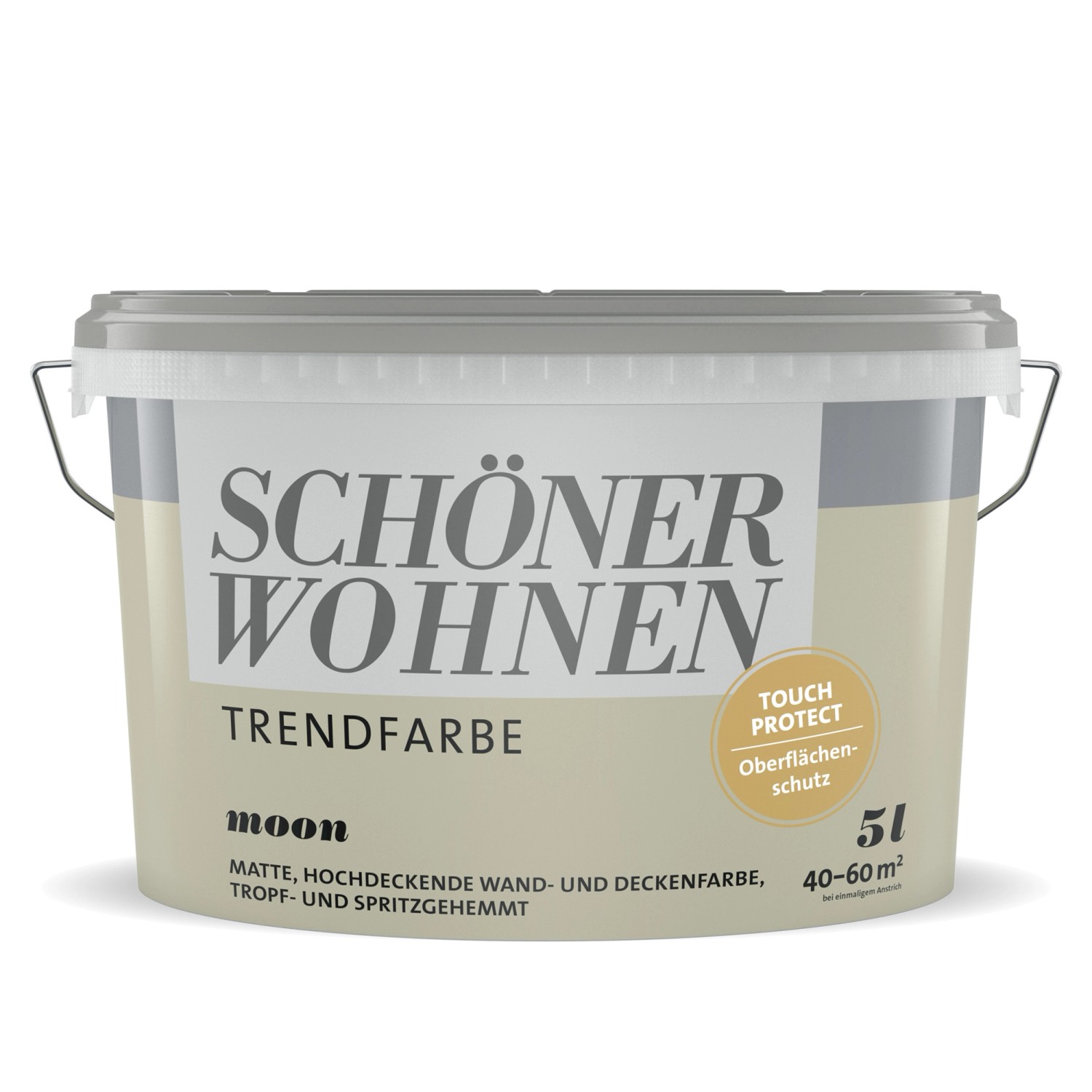 Schöner Wohnen Trendfarbe Moon matt 5 l von SCHÖNER WOHNEN-Farbe