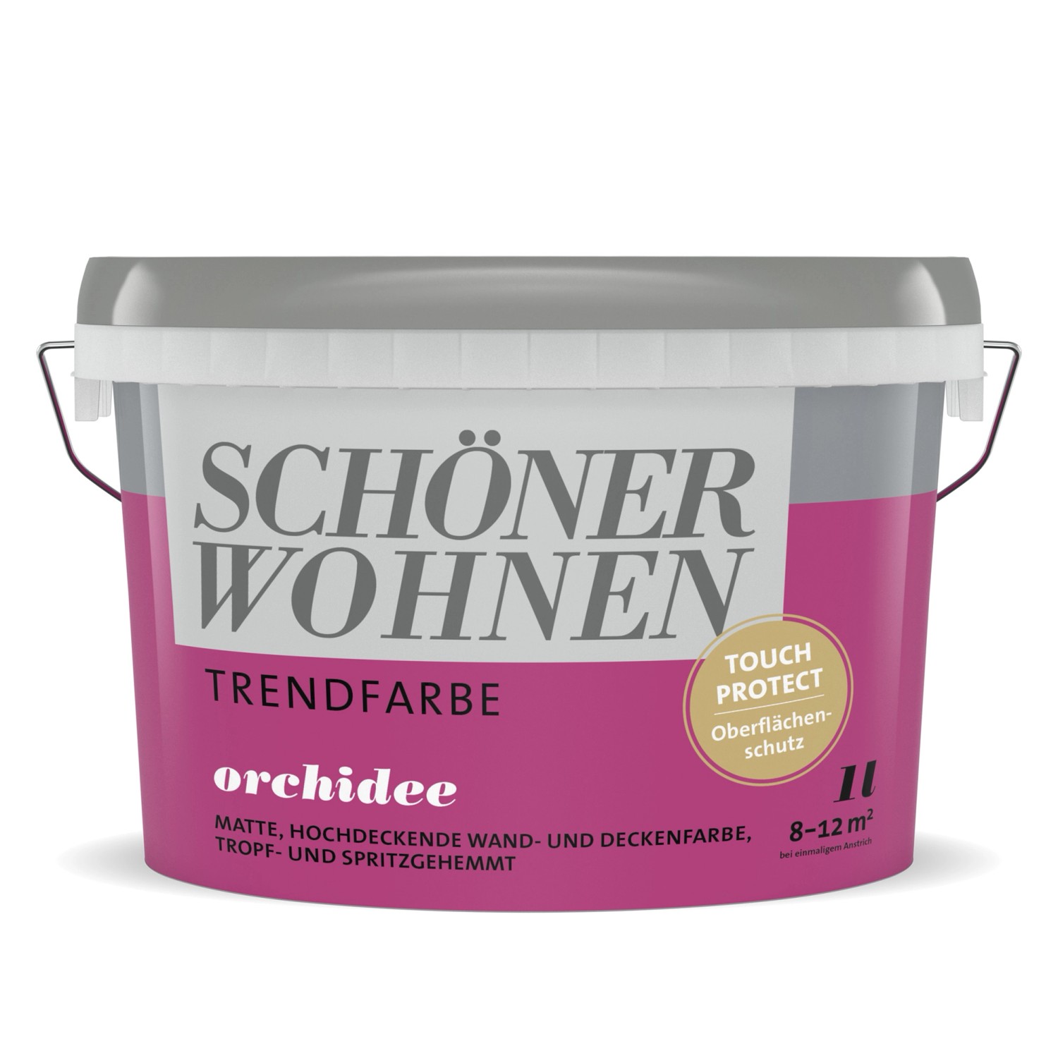 Schöner Wohnen Trendfarbe Orchidee matt 1 l von SCHÖNER WOHNEN-Farbe