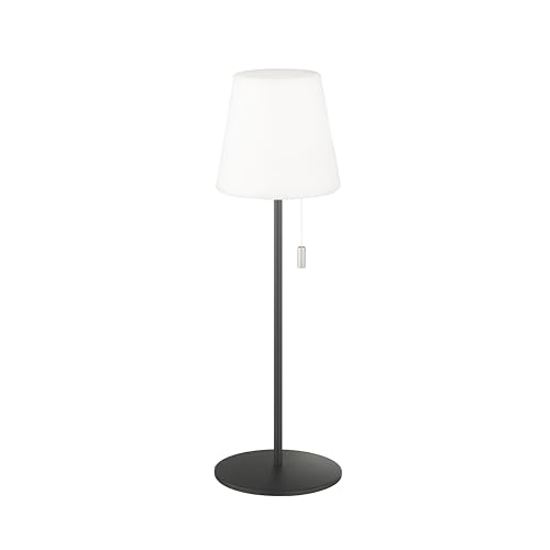 SCHÖNER WOHNEN KOLLEKTION Talent | Kabellose Dimmbare LED Tischlampe Mit Akku | Weiß | Außenlampe Wasserdicht, Esstisch Schlafzimmer | 2-Stufen-Dimmbar | Farbeinstellung | EEG: G | 850232 von SCHÖNER WOHNEN KOLLEKTION