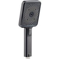 Handbrause verina, Industrial, wassersparender Duschkopf eckig, Duschbrause mit 3 Strahlarten - Schöner Wohnen-kollektion von SCHÖNER WOHNEN-KOLLEKTION
