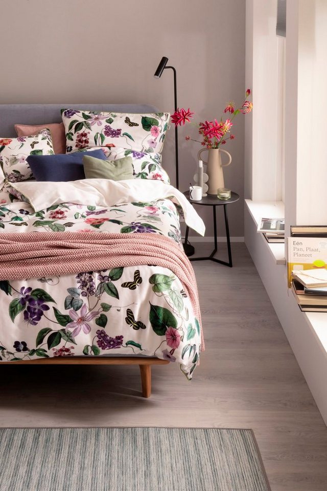 Bettwäsche Blossom, SCHÖNER WOHNEN-Kollektion, Satin, 2 teilig, mit Wendefunktion von SCHÖNER WOHNEN-Kollektion