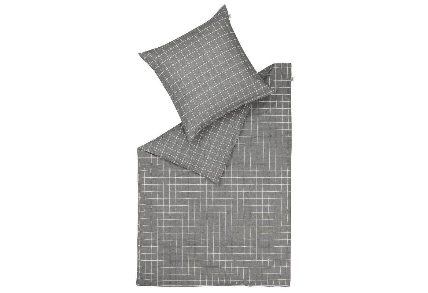 SCHÖNER WOHNEN-Kollektion Bettwäsche JUST Ganzjahresbettwäsche, Baumwolle, 1 teilig, 155 x 220 cm in Grau SCHÖNER WOHNEN-Kollektion Bettwäsche JUST Ganzjahresbettwäsche, Baumwolle, 1 teilig, 155 x 220 cm in Grau von SCHÖNER WOHNEN-Kollektion