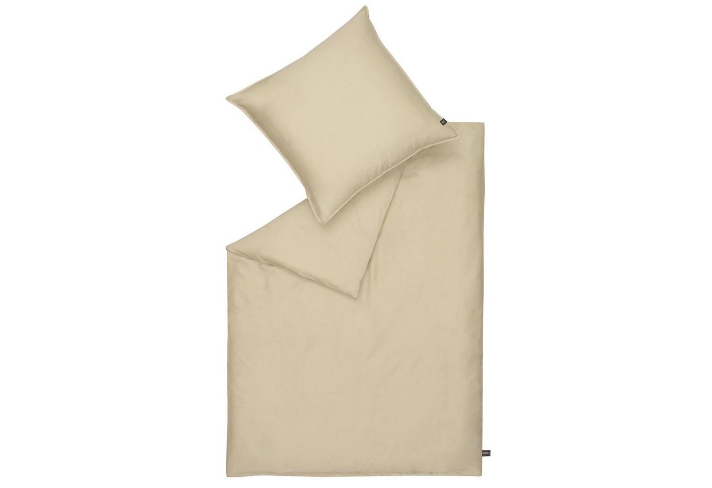 Bettwäsche LIDO Bettwäsche im schlicht-modernem Design, SCHÖNER WOHNEN-Kollektion, Mischgewebe, 1 teilig, 155 x 220 cm in Beige von SCHÖNER WOHNEN-Kollektion