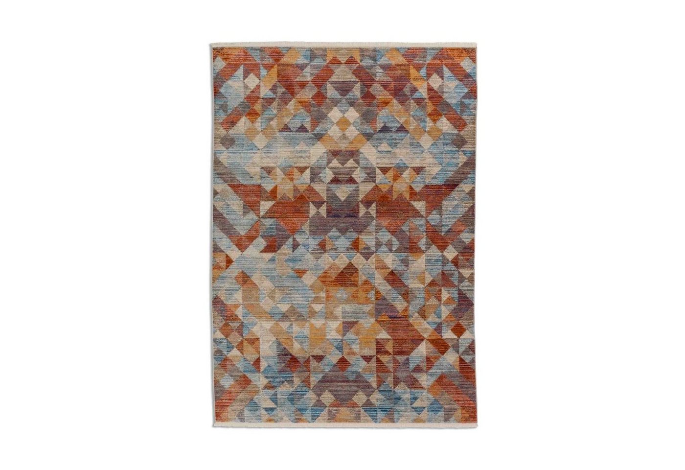 Designteppich MYSTIK Teppich Wohnzimmer, SCHÖNER WOHNEN-Kollektion, Rechteckig, Höhe: 7 mm, 70 x 140 cm in Multicolor von SCHÖNER WOHNEN-Kollektion