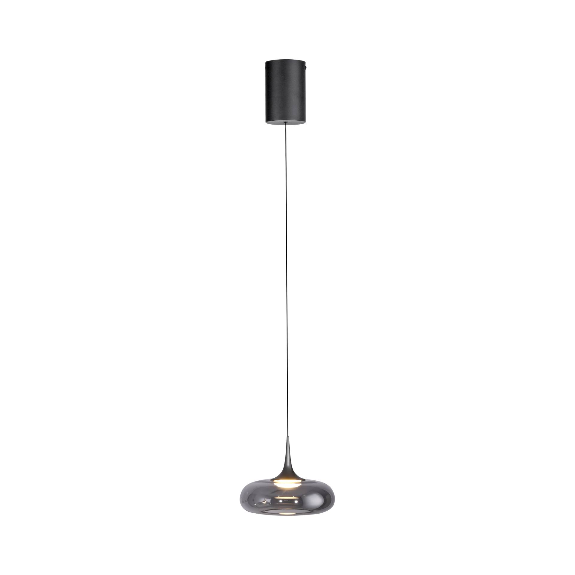 LED-Pendelleuchte POSH 1-flammig in Farbe grau LED-Pendelleuchte POSH 1-flammig in Farbe grau von SCHÖNER WOHNEN-Kollektion