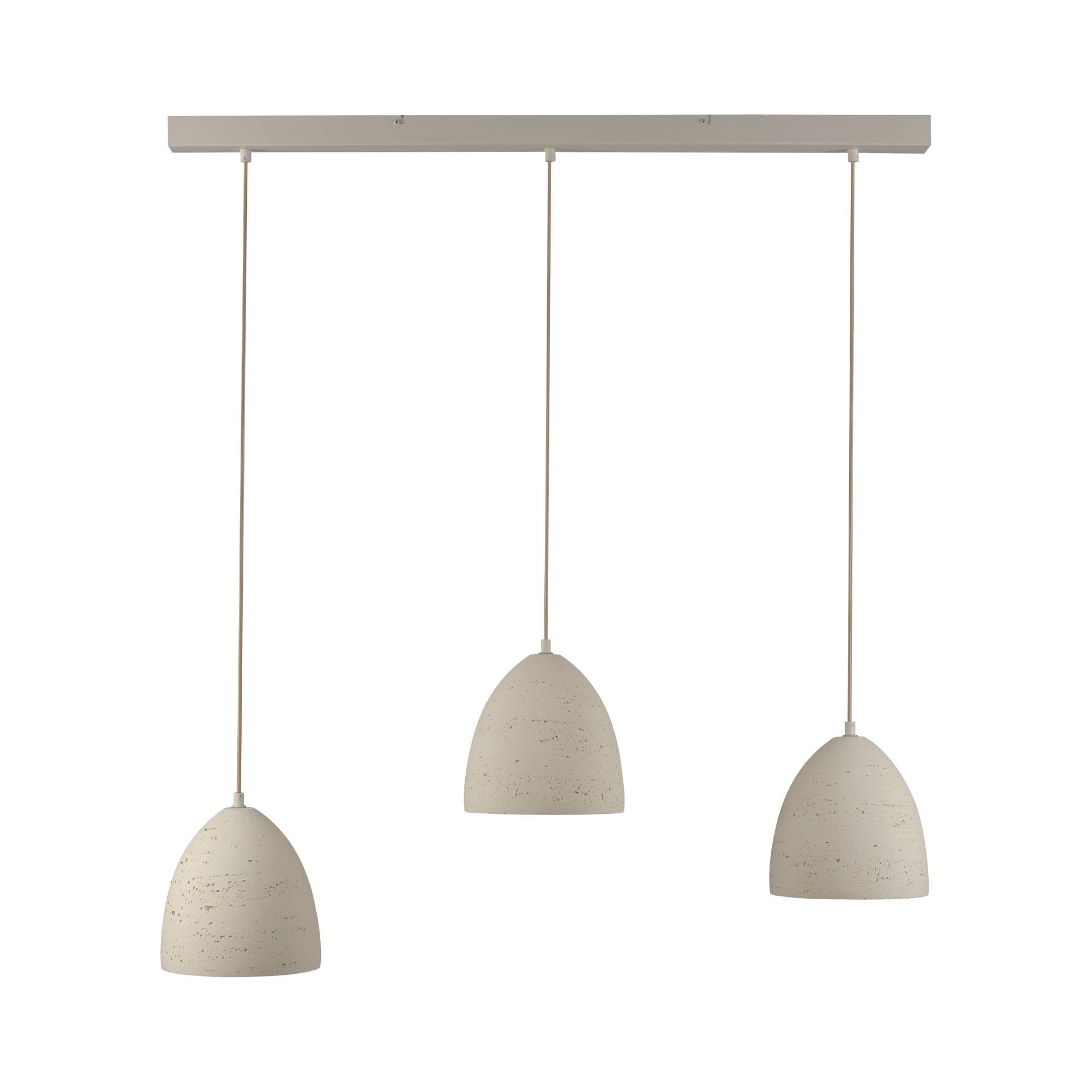 Pendelleuchte TRAVENTA 3-flammig in Farbe travertinoptik Pendelleuchte TRAVENTA 3-flammig in Farbe travertinoptik von SCHÖNER WOHNEN-Kollektion