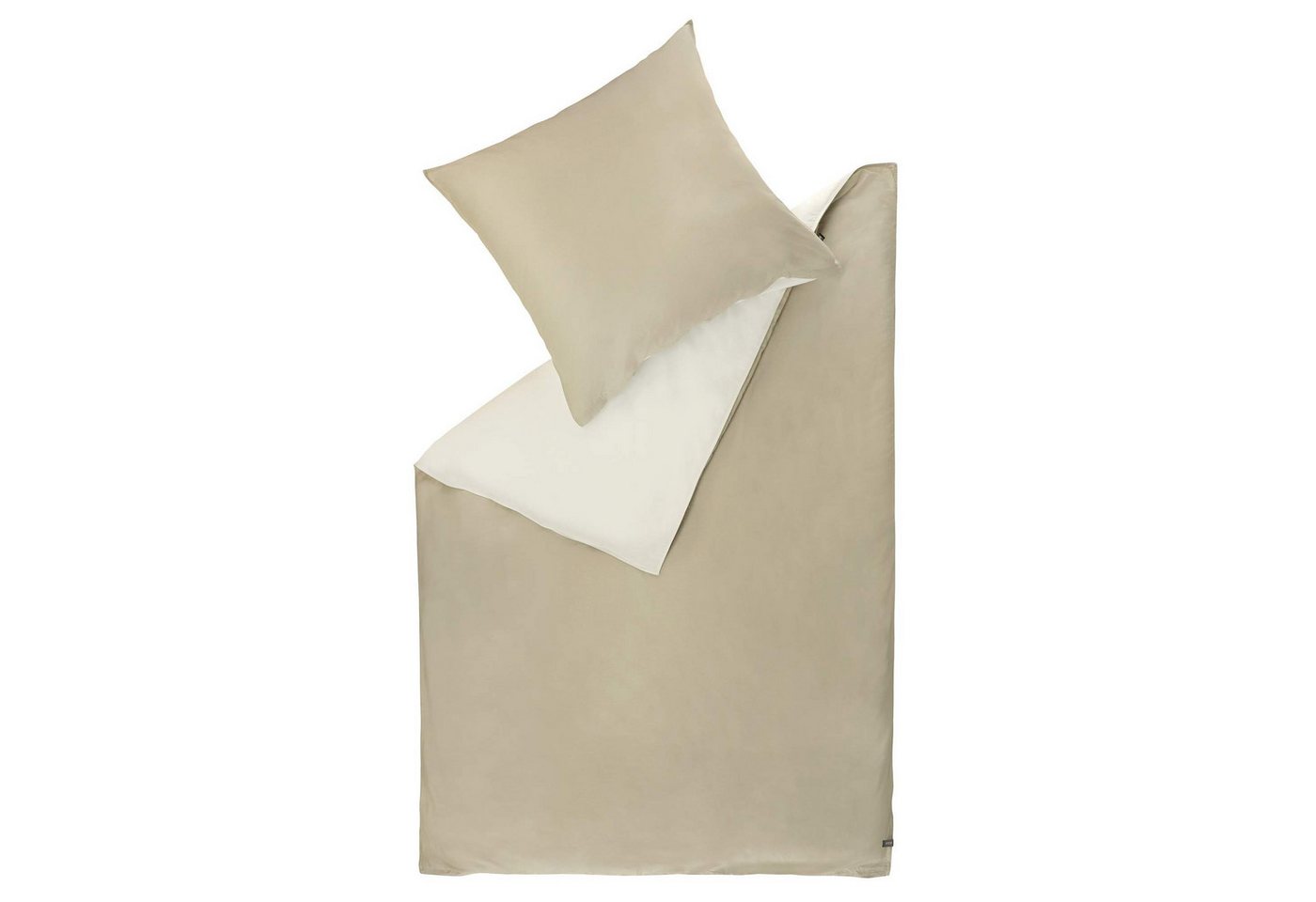SCHÖNER WOHNEN-Kollektion Bettwäsche PLAY Renforcé Bettwäsche, Baumwolle, 1 teilig, 135 x 200 cm in Beige von SCHÖNER WOHNEN-Kollektion