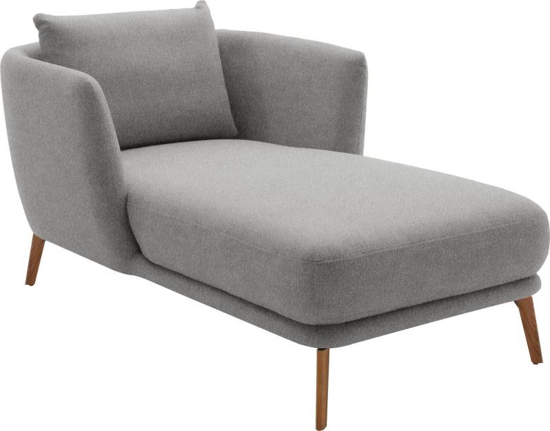 SCHÖNER WOHNEN-Kollektion Chaiselongue Pearl - 5 Jahre Hersteller-Garantie, auch in Bouclé. Füße Massivholz, Loveseat und Loungesessel, Maße (B/H/T): 101/71/161 cm von SCHÖNER WOHNEN-Kollektion