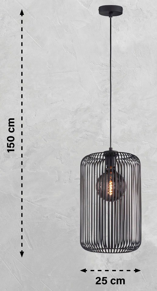 SCHÖNER WOHNEN-Kollektion Deckenleuchte Cage, ohne Leuchtmittel, 1x E27 max. 40 Watt, ohne Leuchtmittel SCHÖNER WOHNEN-Kollektion Deckenleuchte Cage, ohne Leuchtmittel, 1x E27 max. 40 Watt, ohne Leuchtmittel von SCHÖNER WOHNEN-Kollektion