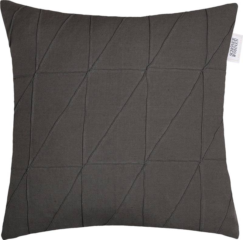 SCHÖNER WOHNEN-Kollektion Dekokissen Across, mit graphischer Ziernaht von SCHÖNER WOHNEN-Kollektion