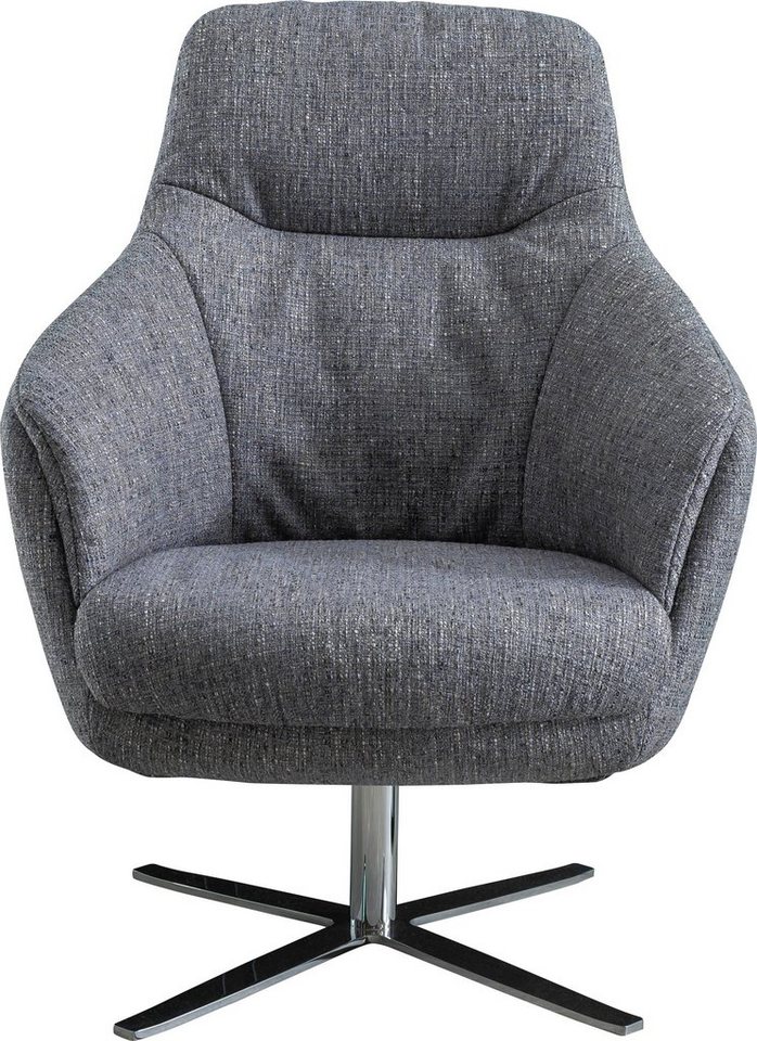 SCHÖNER WOHNEN-Kollektion Drehsessel Sky Sessel bequemer Loungesessel mit tollem Sitzkomfort, wahlweise mit Wippfunktion für noch mehr Wohlfühlkomfort von SCHÖNER WOHNEN-Kollektion