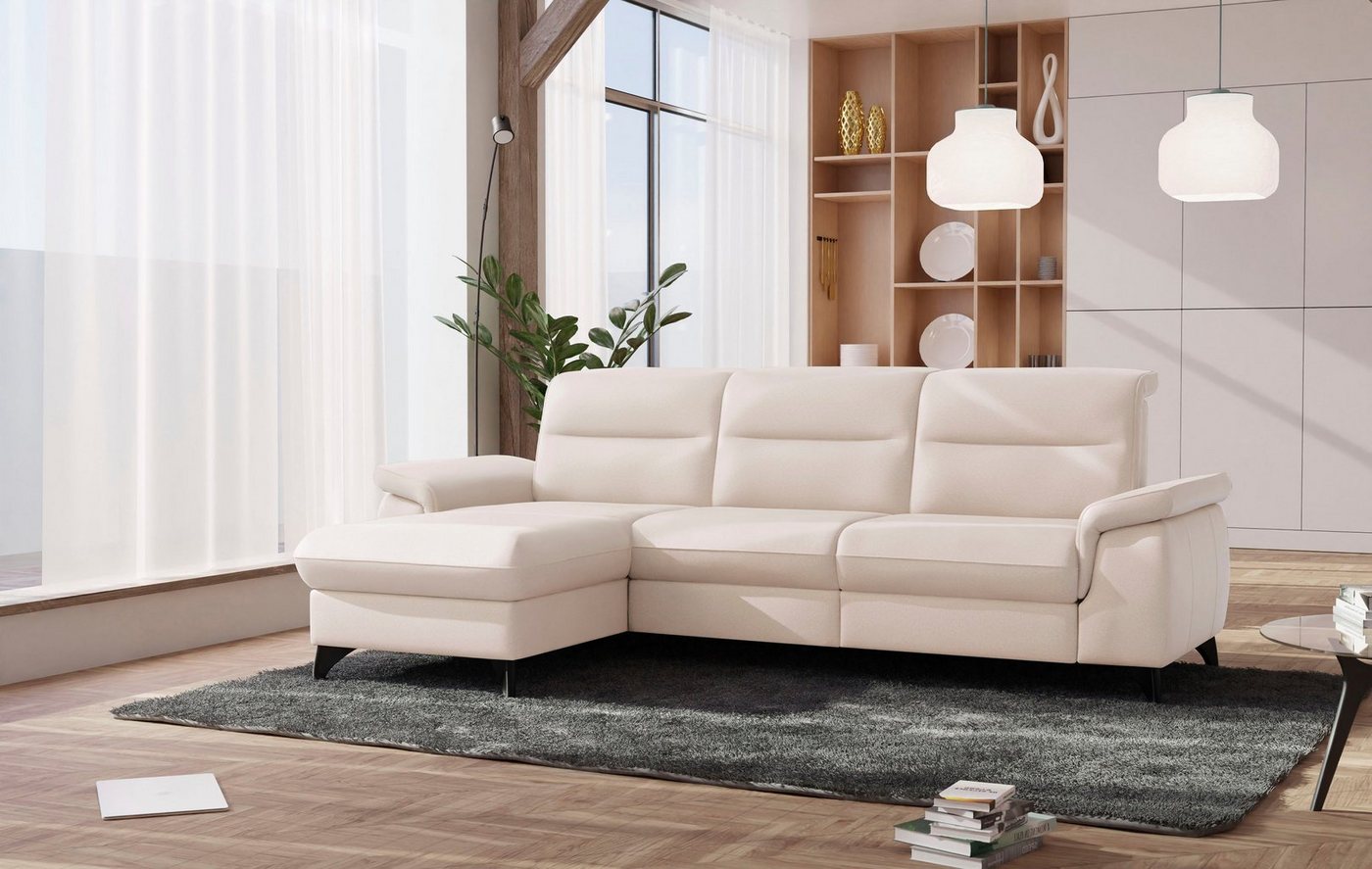 sit&more Ecksofa Astoria, wahlweise mit motorischer Relaxfunktion von sit&more