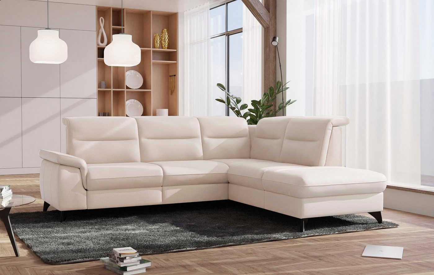 sit&more Ecksofa Astoria, wahlweise mit motorischer Relaxfunktion von sit&more