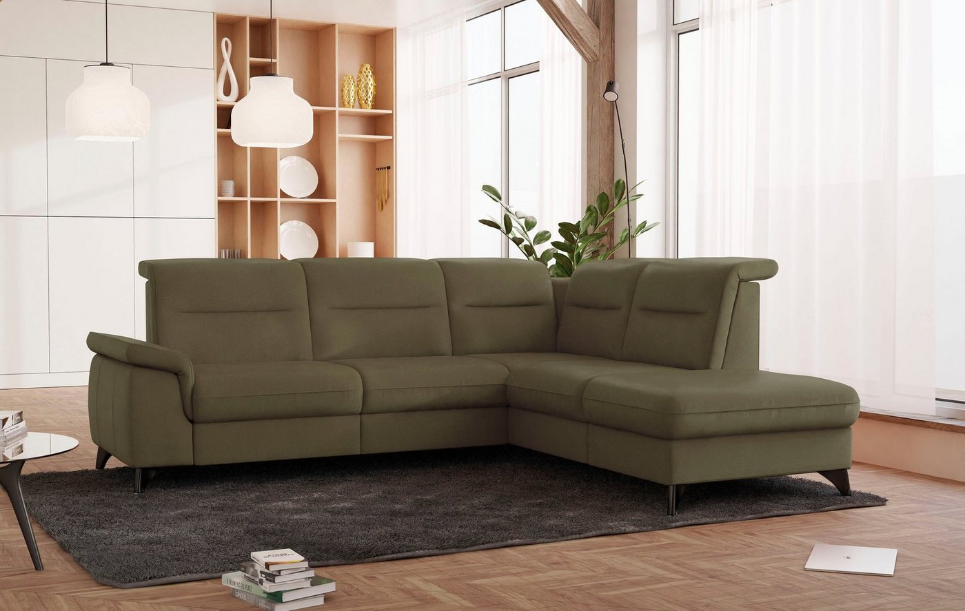 sit&more Ecksofa Astoria, wahlweise mit motorischer Relaxfunktion von sit&more