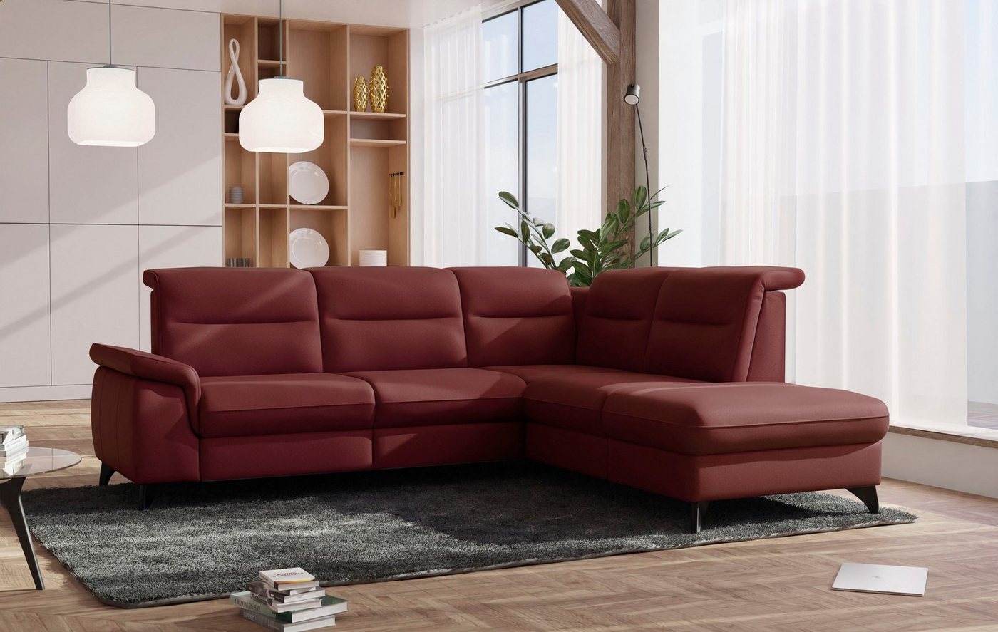 sit&more Ecksofa Astoria, wahlweise mit motorischer Relaxfunktion von sit&more