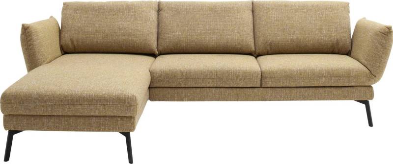 SCHÖNER WOHNEN-Kollektion Ecksofa Spin, Multifunktionssofa, bequem und hochwertig verarbeitet, L-Form, Drehsitz-Funktion, USB-Anschluss, Armlehnfunktion, Rückenverstellung von SCHÖNER WOHNEN-Kollektion