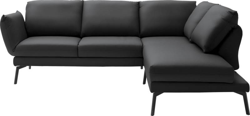 SCHÖNER WOHNEN-Kollektion Ecksofa Spin, Multifunktionssofa, bequem und hochwertige Verarbeitung, L-Form, Drehsitz-Funktion, USB-Anschluss, Armlehnfunktion, Rückenverstellung von SCHÖNER WOHNEN-Kollektion