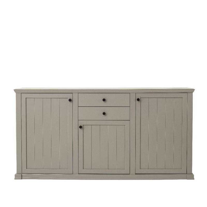 SCHÖNER WOHNEN-Kollektion Highboard VILLAGE ca. B234 H116 T41 cm in Front/Korpus stone von SCHÖNER WOHNEN-Kollektion
