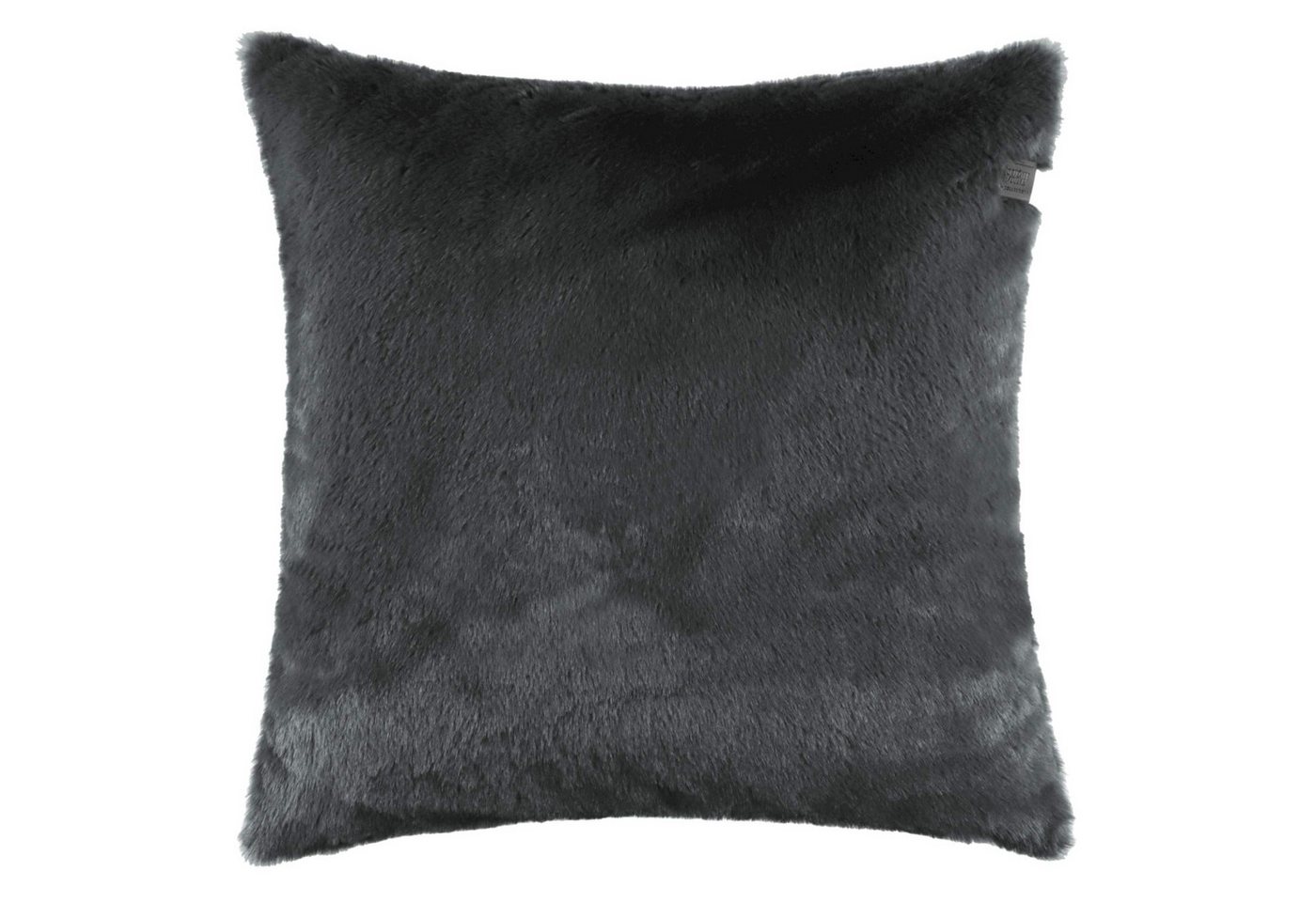 SCHÖNER WOHNEN-Kollektion Kissenhülle ELEGANCE Zierkissenhülle, (2 Stück), 45 x 45 cm in Anthrazit von SCHÖNER WOHNEN-Kollektion