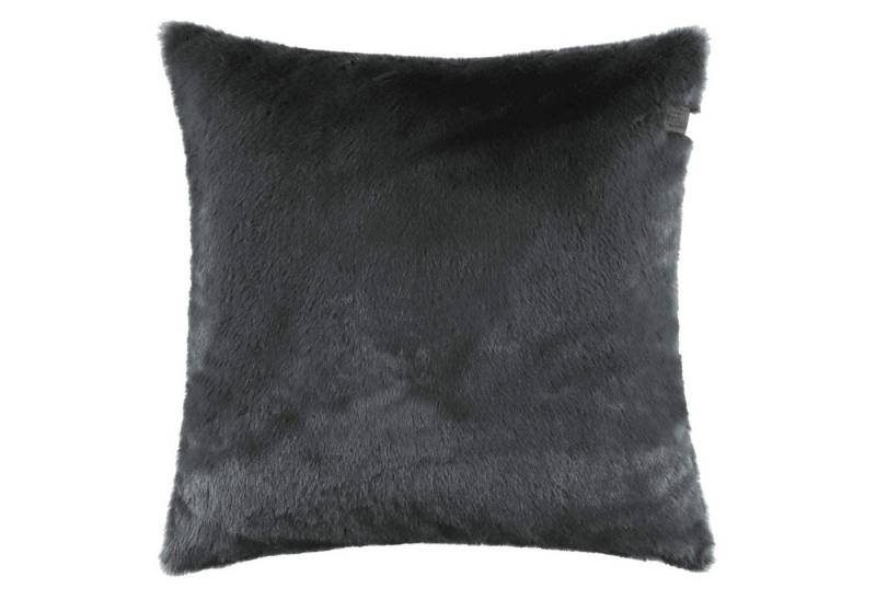 SCHÖNER WOHNEN-Kollektion Kissenhülle ELEGANCE Zierkissenhülle, (2 Stück), 45 x 45 cm in Anthrazit von SCHÖNER WOHNEN-Kollektion