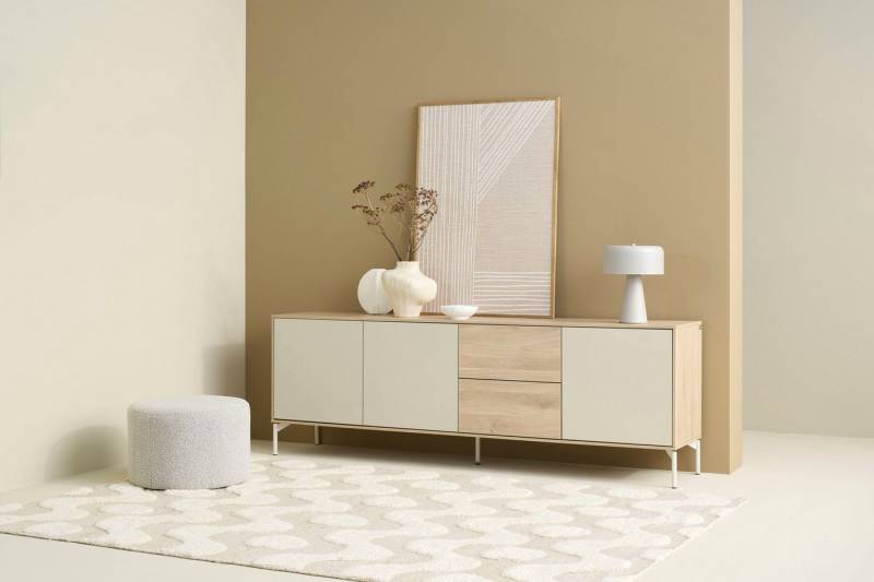SCHÖNER WOHNEN-Kollektion Sideboard LABOE (1 St), 150 cm oder 200 cm mit push to open Funktion von SCHÖNER WOHNEN-Kollektion
