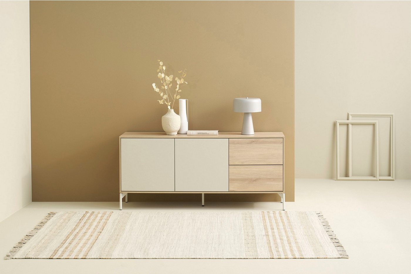 SCHÖNER WOHNEN-Kollektion Sideboard LABOE (1 St), 150 cm oder 200 cm mit push to open Funktion von SCHÖNER WOHNEN-Kollektion