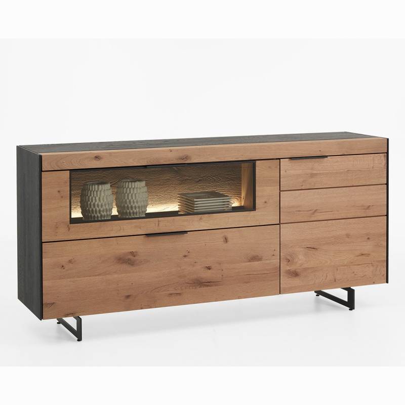 SCHÖNER WOHNEN-Kollektion Sideboard YORIS ca. 181x79x44cm in Korpus Eiche anthrazit SCHÖNER WOHNEN-Kollektion Sideboard YORIS ca. 181x79x44cm in Korpus Eiche anthrazit von SCHÖNER WOHNEN-Kollektion