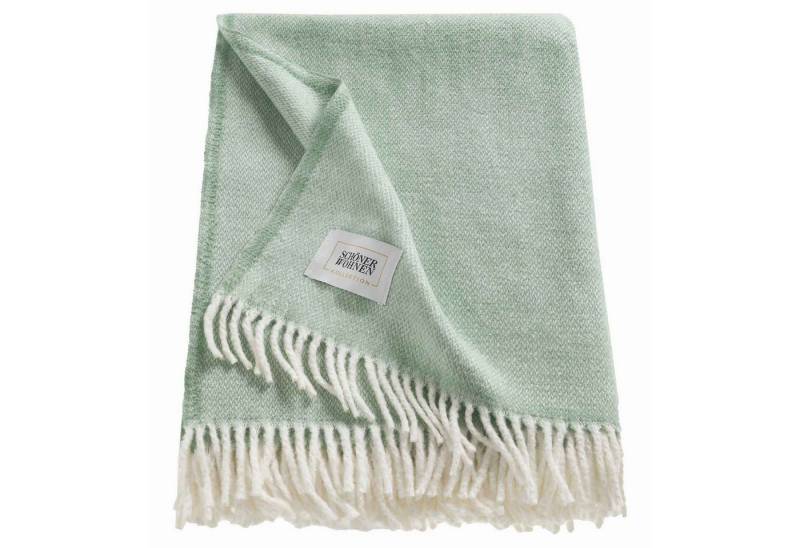 SCHÖNER WOHNEN-Kollektion Tagesdecke RELAX Kuscheldecke, 140 x 200 cm in Mint von SCHÖNER WOHNEN-Kollektion