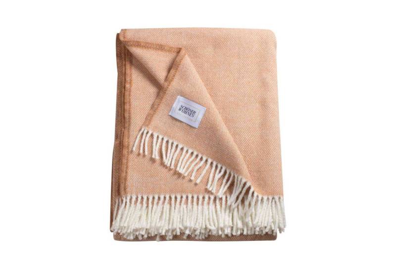SCHÖNER WOHNEN-Kollektion Tagesdecke RELAX Kuscheldecke, 140 x 200 cm in Zimt von SCHÖNER WOHNEN-Kollektion