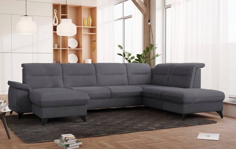 sit&more Wohnlandschaft Astoria U-Form, wahlweise mit motorischer Relaxfunktion sit&more Wohnlandschaft Astoria U-Form, wahlweise mit motorischer Relaxfunktion von sit&more