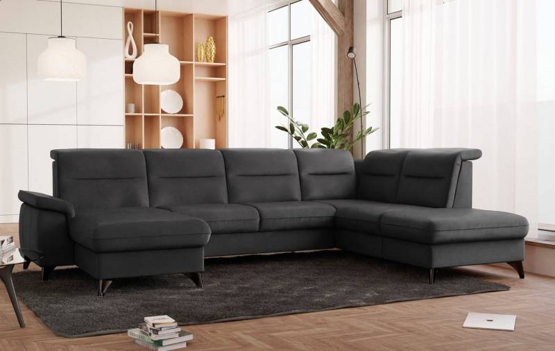 sit&more Wohnlandschaft Astoria U-Form, wahlweise mit motorischer Relaxfunktion sit&more Wohnlandschaft Astoria U-Form, wahlweise mit motorischer Relaxfunktion von sit&more