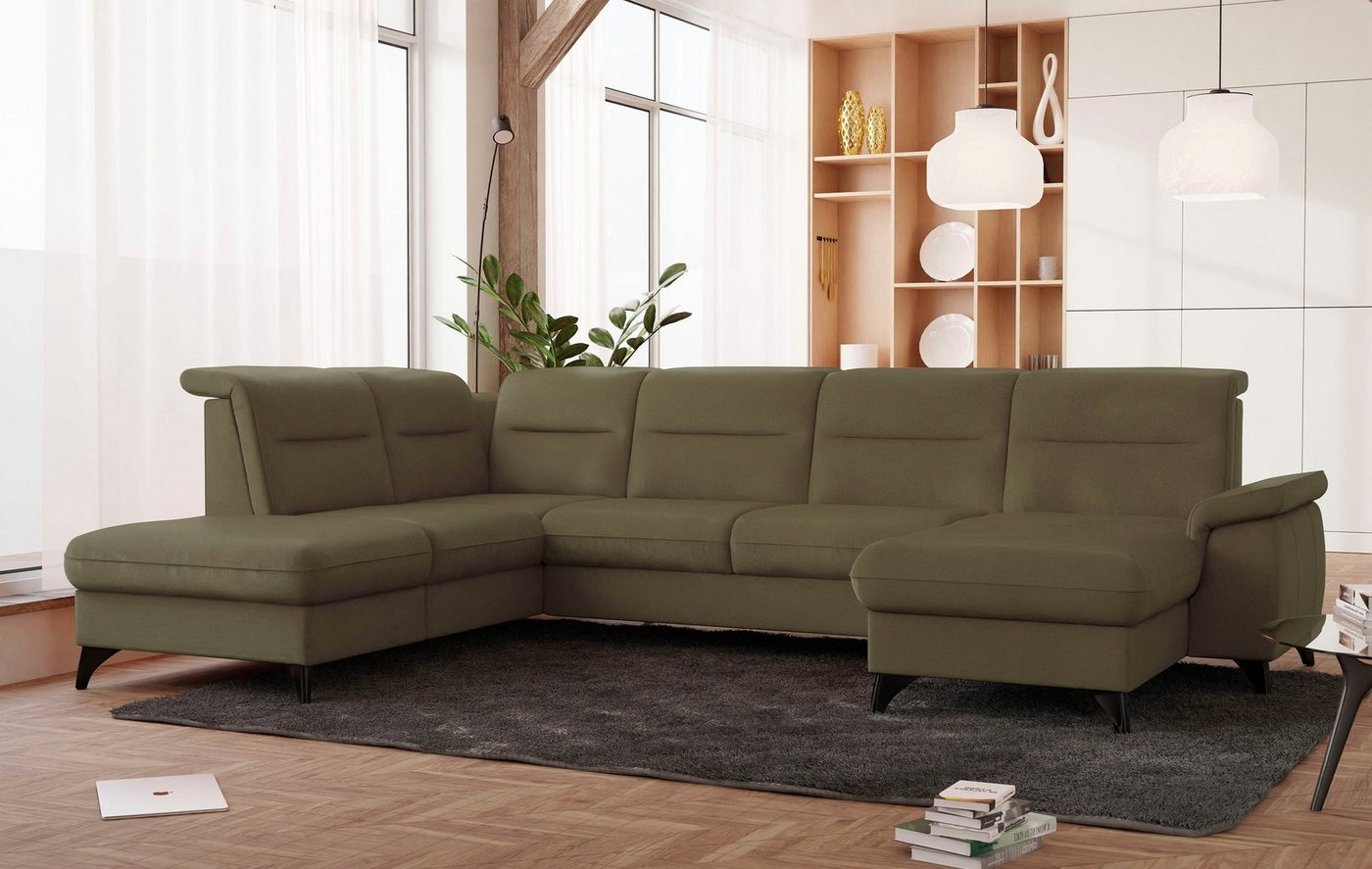 sit&more Wohnlandschaft Astoria U-Form, wahlweise mit motorischer Relaxfunktion sit&more Wohnlandschaft Astoria U-Form, wahlweise mit motorischer Relaxfunktion von sit&more
