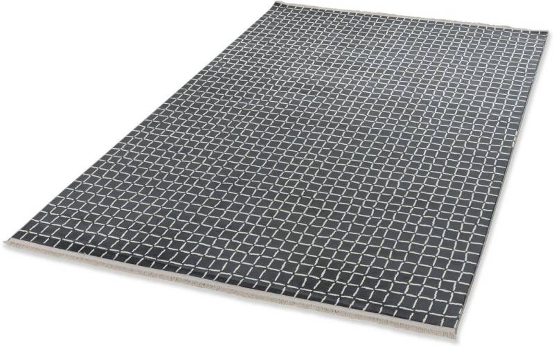 SCHÖNER WOHNEN-Kollektion Teppich Magic 6104, rechteckig, Höhe: 7 mm, Hoch Tief Struktur, mit Viskose, weich und glänzend von SCHÖNER WOHNEN-Kollektion