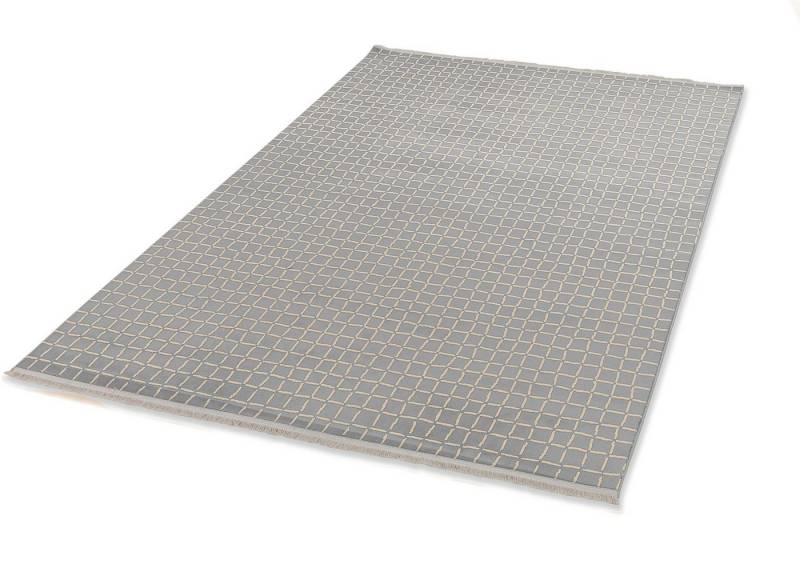 Teppich Magic 6104, SCHÖNER WOHNEN-Kollektion, rechteckig, Höhe: 7 mm, Hoch Tief Struktur, mit Viskose, weich und glänzend von SCHÖNER WOHNEN-Kollektion