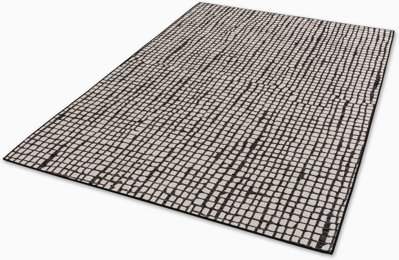 Teppich Parkland 6351 223, SCHÖNER WOHNEN-Kollektion, rechteckig, Höhe: 5 mm, In- und Outdoor geeignet, eleganter Flachflorteppich von SCHÖNER WOHNEN-Kollektion