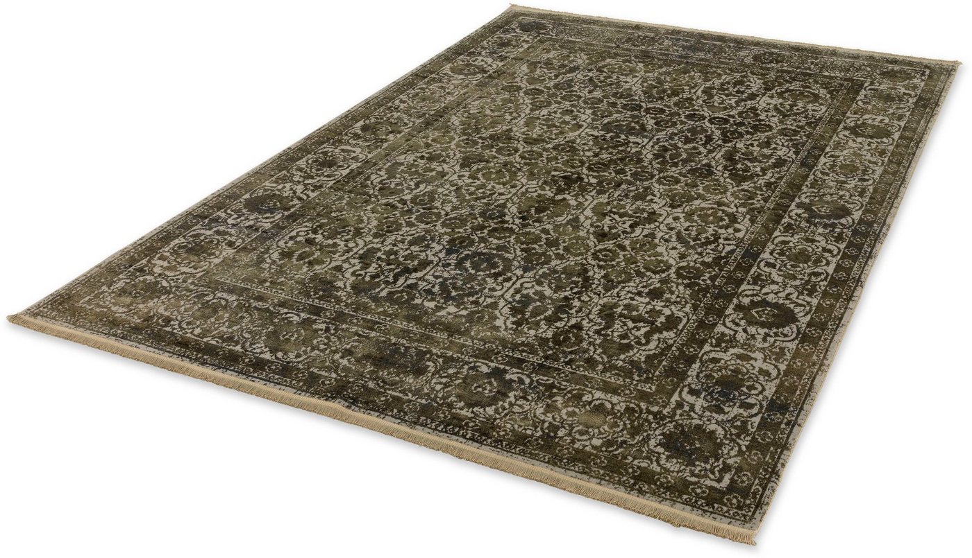 Teppich Velvet, SCHÖNER WOHNEN-Kollektion, rechteckig, Höhe: 7 mm, Viskose, Wohnzimmer von SCHÖNER WOHNEN-Kollektion