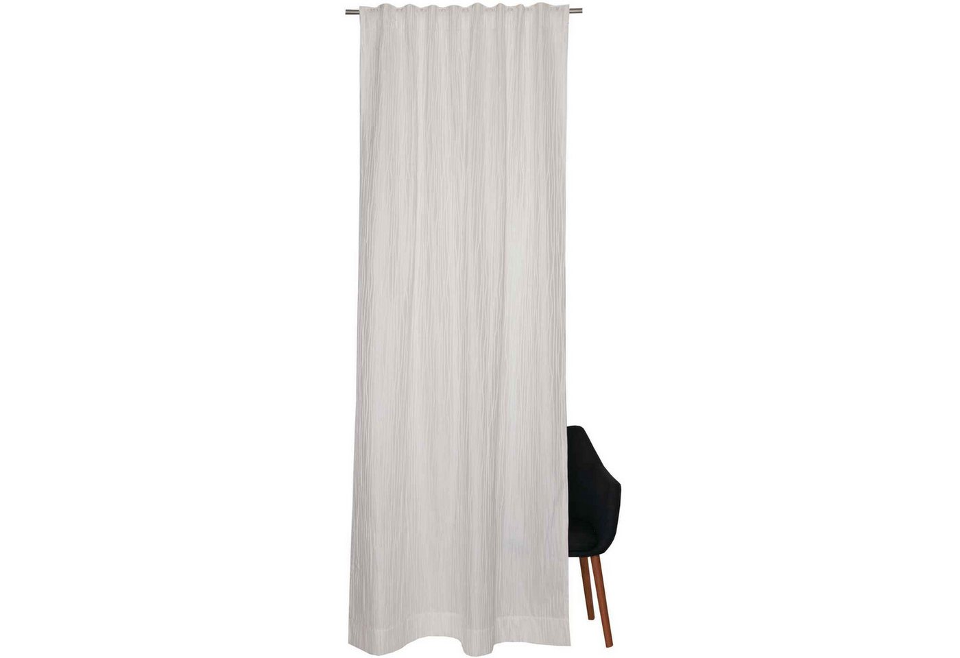 Vorhang CLAIRE Blickdichter Schlaufenschal, SCHÖNER WOHNEN-Kollektion, Schlaufe (1 St), Polyester, 130 x 250 cm in Nature von SCHÖNER WOHNEN-Kollektion