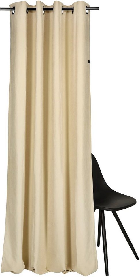 SCHÖNER WOHNEN-Kollektion Vorhang Peachy, Ösen (1 St), blickdicht von SCHÖNER WOHNEN-Kollektion