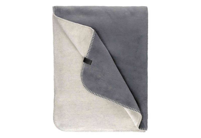 Wohndecke FAVORIT Wohndecke, SCHÖNER WOHNEN-Kollektion, 150 x 200 cm in Grau von SCHÖNER WOHNEN-Kollektion