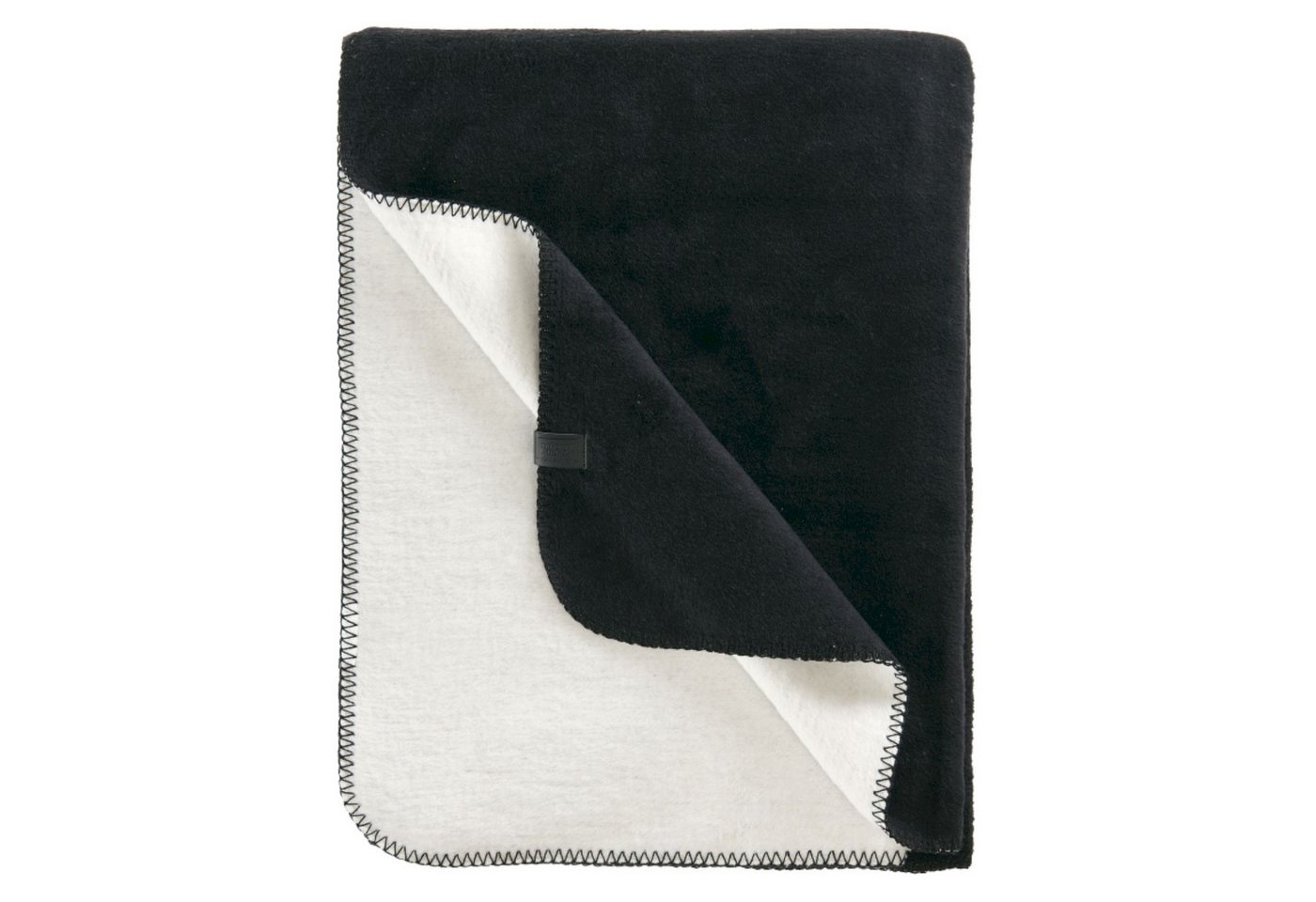 Wohndecke PEBBLE Plaid, SCHÖNER WOHNEN-Kollektion, 150 x 200 cm in Schwarz von SCHÖNER WOHNEN-Kollektion