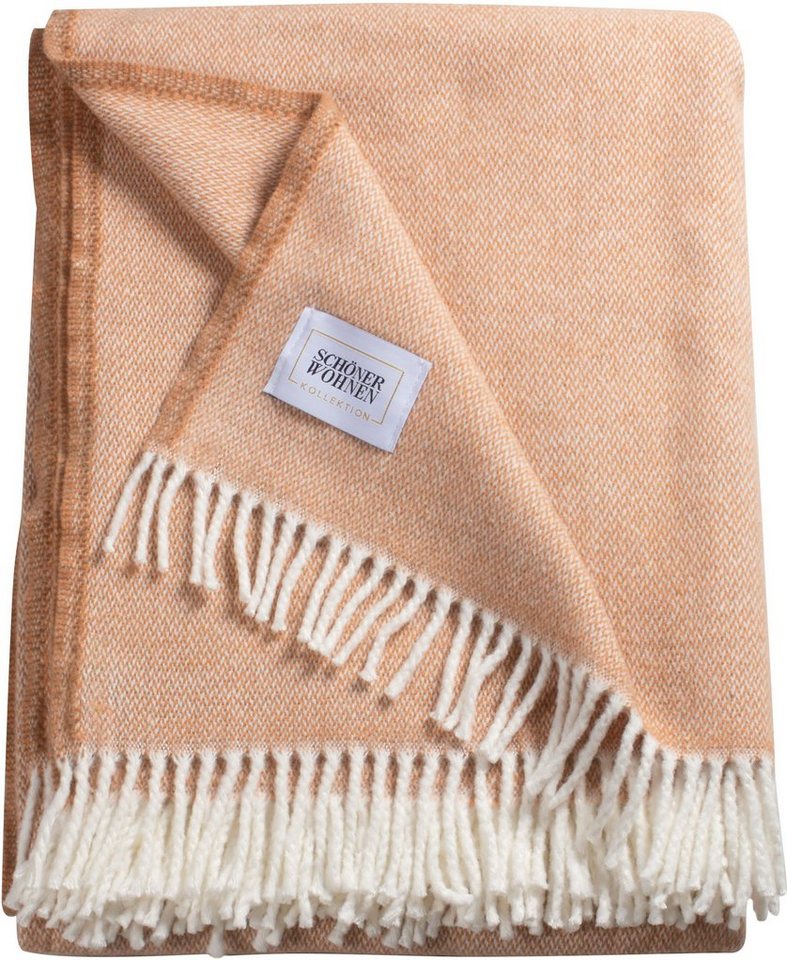 Wohndecke Relax, SCHÖNER WOHNEN-Kollektion, mit gedrehten Fransen, Kuscheldecke Wohndecke Relax, SCHÖNER WOHNEN-Kollektion, mit gedrehten Fransen, Kuscheldecke von SCHÖNER WOHNEN-Kollektion