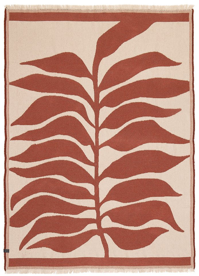 Wohndecke View, SCHÖNER WOHNEN-Kollektion, mit zweifarbigem Blättermotiv Wohndecke View, SCHÖNER WOHNEN-Kollektion, mit zweifarbigem Blättermotiv von SCHÖNER WOHNEN-Kollektion