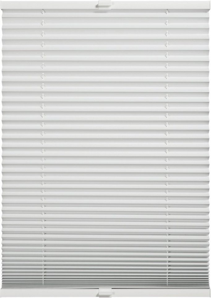 SCHÖNER WOHNEN-Kollektion Plissee Thermo Plissee Ella, verdunkelnd, mit Bohren, verspannt, verschraubt, verschraubt, energiesparend, Thermo Rückseite von SCHÖNER WOHNEN-Kollektion