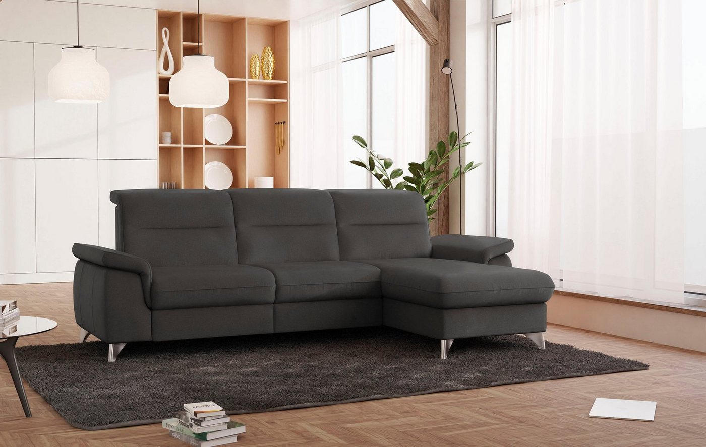 sit&more Ecksofa Astoria, wahlweise mit motorischer Relaxfunktion von sit&more